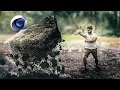 Earthbending a REAL ROCK with VFX AVATAR