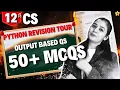 Day 04 - Python Revision Tour 50 MCQs Class 12 CS