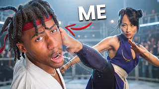 Hero vs Street Fighters!