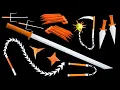 Download Lagu 11 Origami Ninja DAGGERS and SWORD || Ninja star/Claws/Nunchacku/Sai