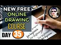 Download Lagu How to draw and shade a rose |Free online drawing course for beginners | pencil shading tutorial