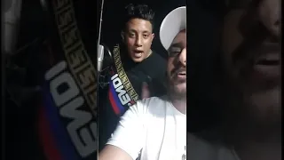 حمو بيكا من كواليس هلا والله         دندنها