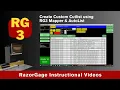How to Create Custom Cutlists - RG3 Mapper Autolist Optimizing Saw Software