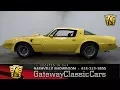 1979 Pontiac Trans Am Gateway Classic Cars-Nashville