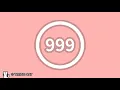 1000 seconds timer ‐ Countdown Circle Gradation
