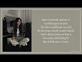 STRANGER - OLIVIA RODRIGO LYRICS