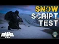 ArmA 3 - Snow Script Test