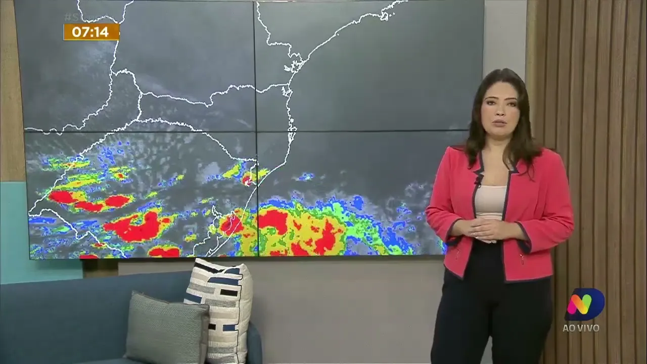 Acompanhe a previsão do tempo para esta segunda-feira