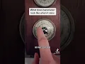 What barometer looks like when rain begins
