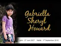 Peringatan 1.000 hari meninggalnya Gabriella Sheryl Howard