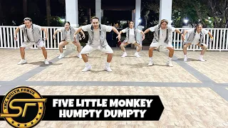 Download FIVE LITTLE MONKEY HUMPTY DUMPTY ( Dj Ronzkie Remix ) - Dance Trends | Dance Fitness | Zumba MP3