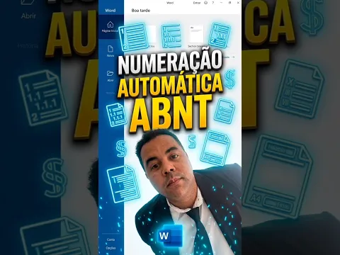 Como númerar página apartir da introdução #abnt #tcc #informatica #númeracaodepagina #portfólio