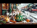 Lagu Happy Winter Jazz ☕ Positive Morning Coffee Jazz \u0026 Exquisite Bossa Nova Piano for Relax, Work, Study