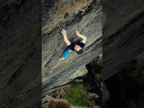 Climbing Xc, RP XIIa (French 8c) in Saxony Without Chalk | Adam Ondra #climbing
