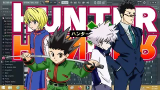 hunter x hunter 2011 opening full amv piano