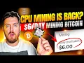 CPU Mining Bitcoin in 2026 My Setup on NiceHash Explained