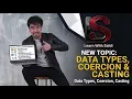 Data Types Type Casting Coercion IGCSE Computer Science