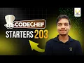 CodeChef Starters 203 Div 3 Solutions Smart Interviews