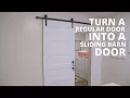 DIY Sliding Barn Door on a Budget HGTV