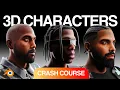 Creating Custom 3D Characters in Blender using FaceGen and Daz Full Beginner Crash Course