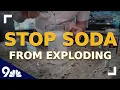 Science Minute How to keep a soda can from exploding