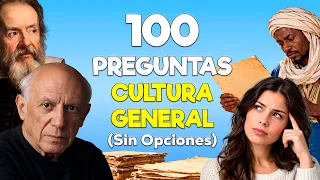 100 Preguntas de Cultura General SIN OPCIONES 🧠 ¿Cuántas sabes? | Hipoclips