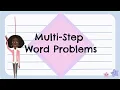 Multistep Word Problems For Kids