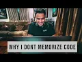 Why I Dont Memorize Code Q A
