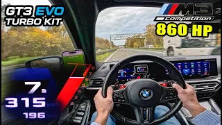 860HP BMW M3 TOURING is a FAMILY ROCKET on AUTOBAHN