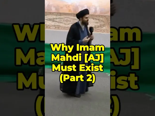 ⁣Why Imam Mahdi [AJ] Must Exist (Part 2) | Sayed Mohammed Baqir Qazwini #imammahdi #prophetmuhammad