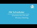 NW Scheduler Help Schedule the Life and Ministry Meeting