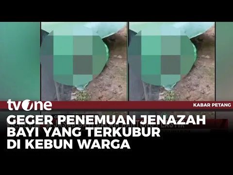 Jasad Bayi Ditemukan dalam Kantong Plastik di Kebun Warga