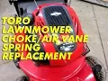 Toro Lawnmower Vane Spring Replacement