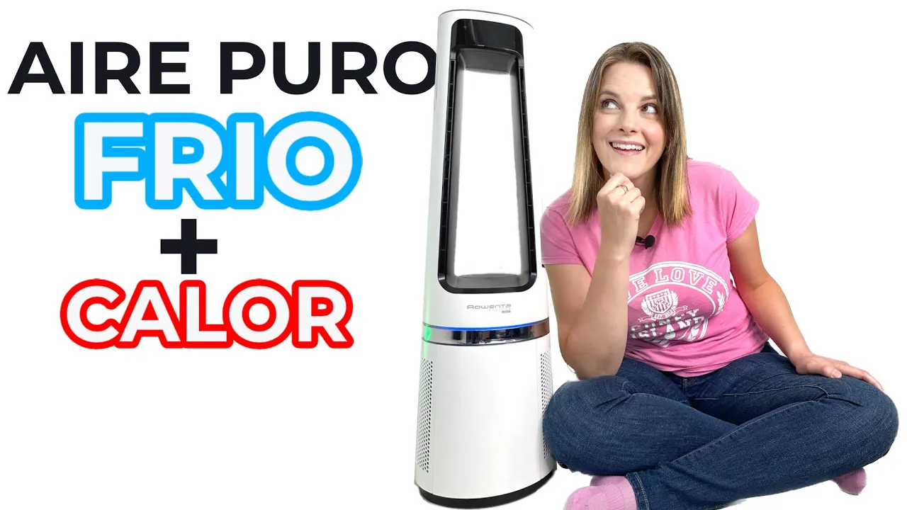 Adiós CALOR Hola AIRE LIMPIO | Rowenta Eclipse 3 en 1 ventilador refresca, calienta y purifica