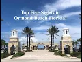 Top Five Sights in Ormond Beach Florida Travel Florida