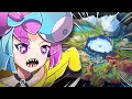How Big is Pokemon Scarlet Violet in km 2 and mi 2