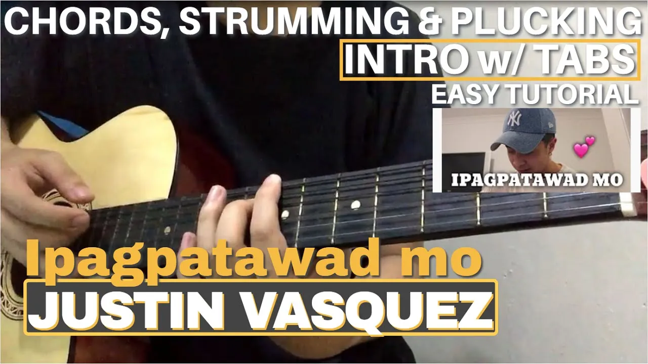 Ipagpatawad Mo - Justin Vasquez | Easy Guitar Tutorial | Step by step