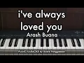 i've always love you - Arash Buana | Piano Karaoke by Andre Panggabean