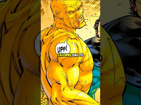 Batman Tricks Green Lantern With Yellow Paint