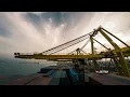 30 Days Timelapse at Sea | 4K | Through Thunderstorms, Torrential Rain & Busy Traffic