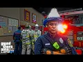 GTA 5 FIREFIGHTER MOD IRL fireman tries to play GTA as a ENGINEER 4K