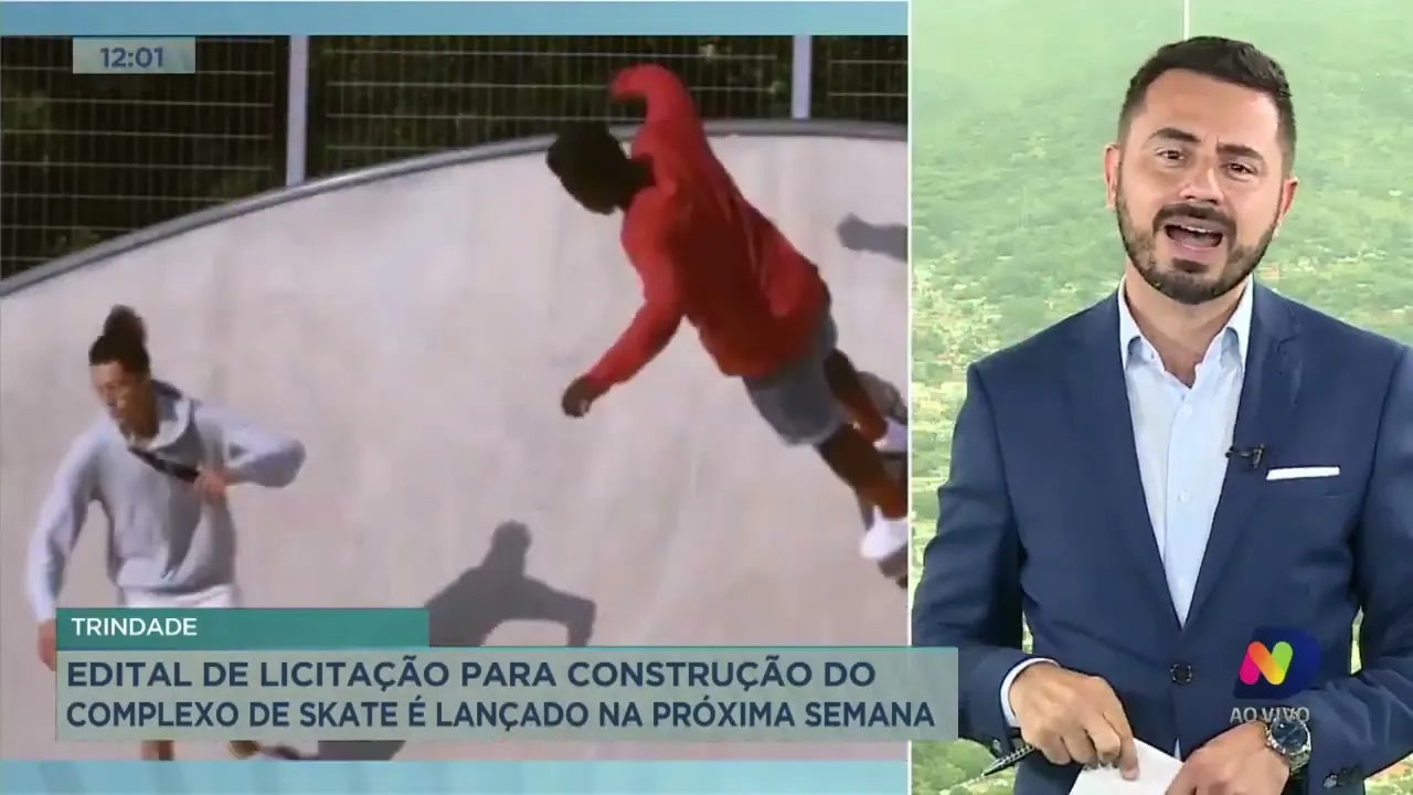 Trindade: edital de licitação para construção do complexo de skate é lançado na próxima semana
