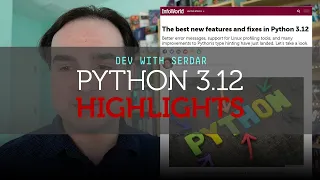Python 3 12 highlights Better error messages and f-strings