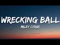 Download Lagu Miley Cyrus - Wrecking Ball (Lyrics)