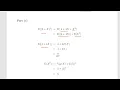 Linear Combinations of Random Variables - Expected Values and Variances Worked Example