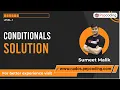 Conditionals - Solution Grading System Java Foundation Course Lecture 7