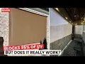 Best UV-Blocking Patio Shade Coolaroo Roller Shade Tested in Real Life