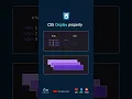 CSS Display Property