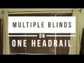 Big Window Problems - Mutliple Blinds One Headrail with SelectBlinds com