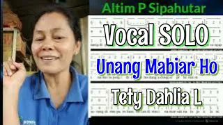 Download Unang Mabiar Ho - Tety Dahlia Lumban Toruan MP3